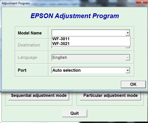 Adjustment program Epson WF-3011, W...